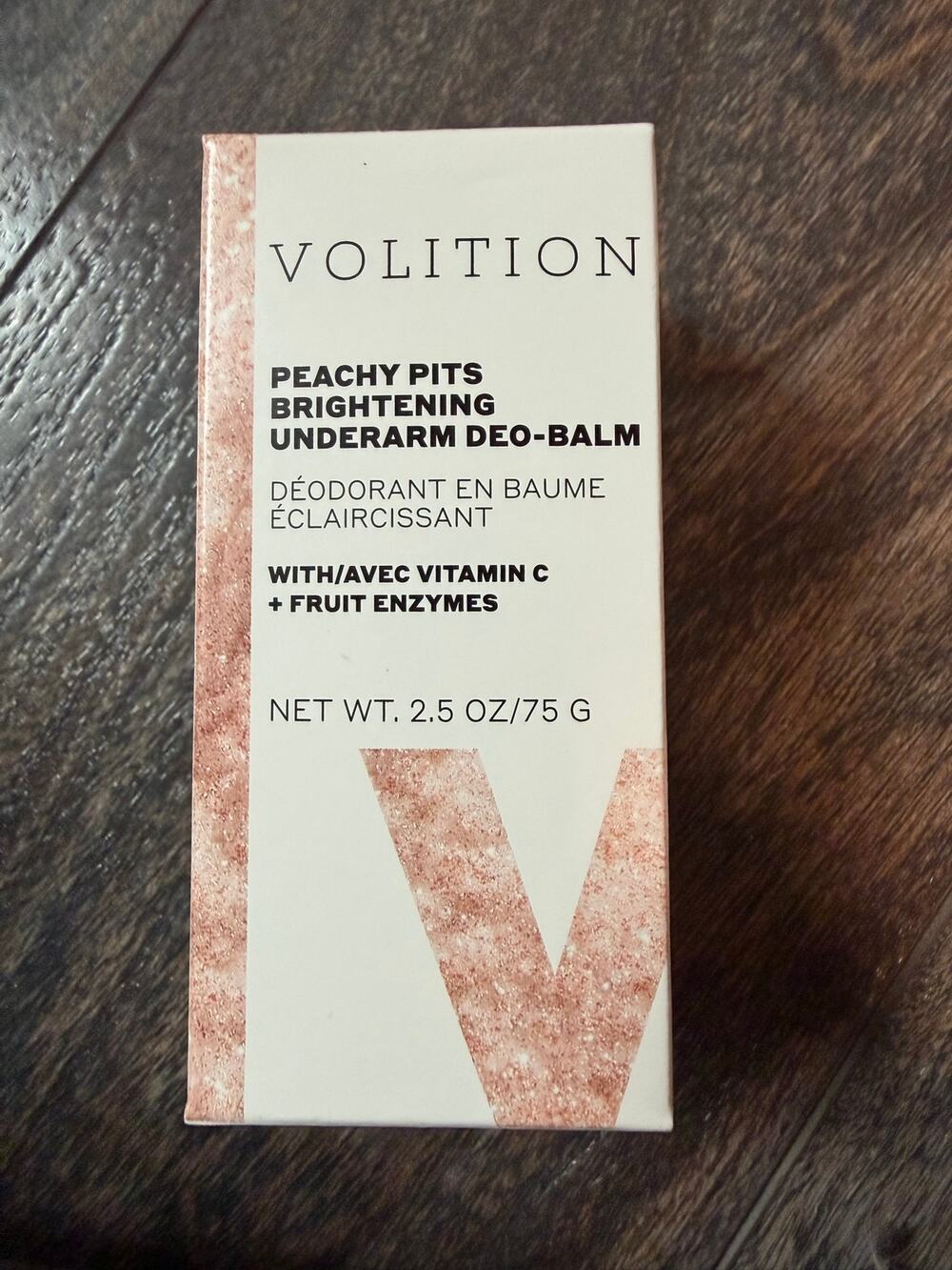 Volition Peachy Pits Brightening Underarm Deo-Balm -discontinued